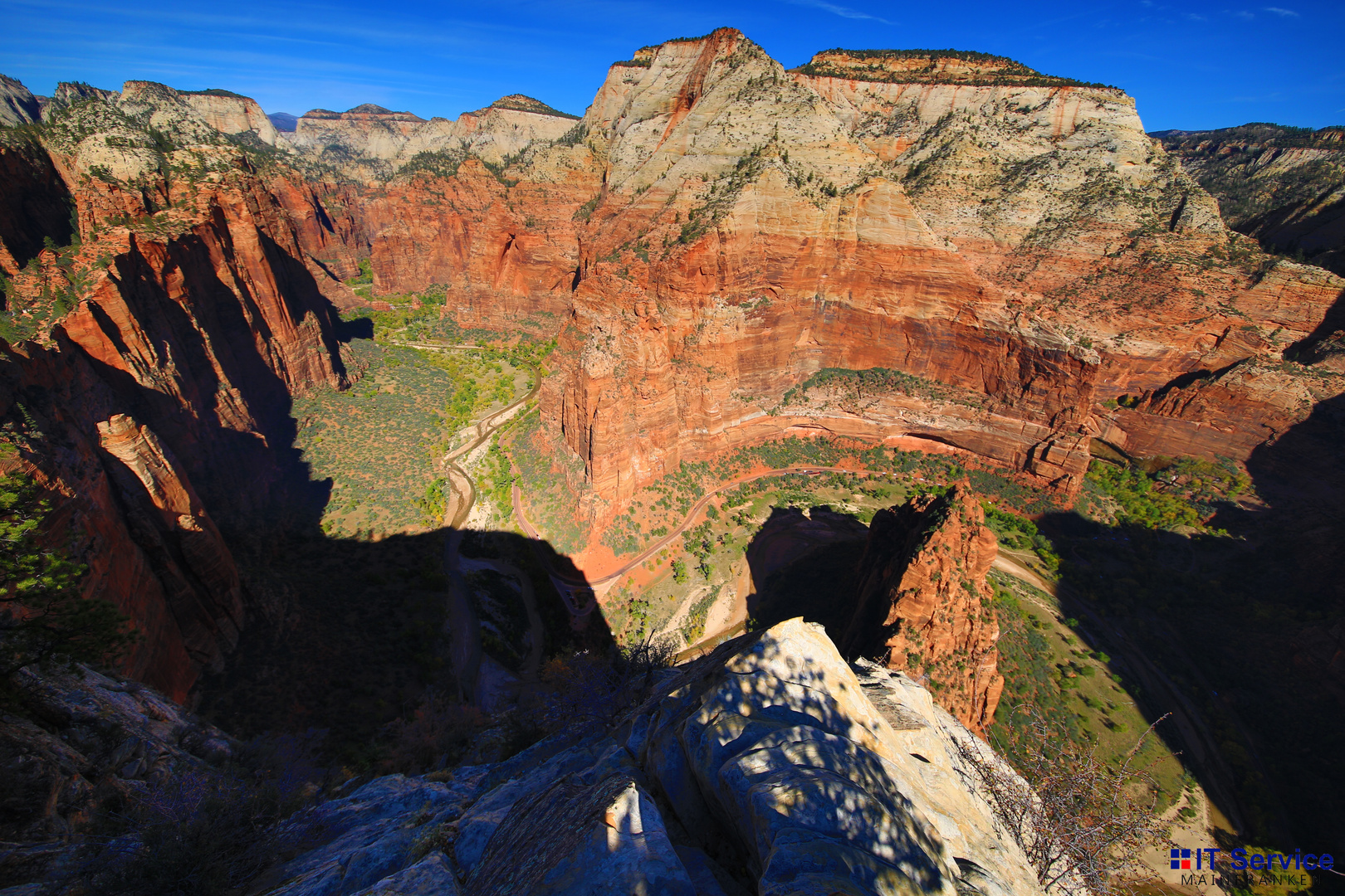 On top of Angels Landing