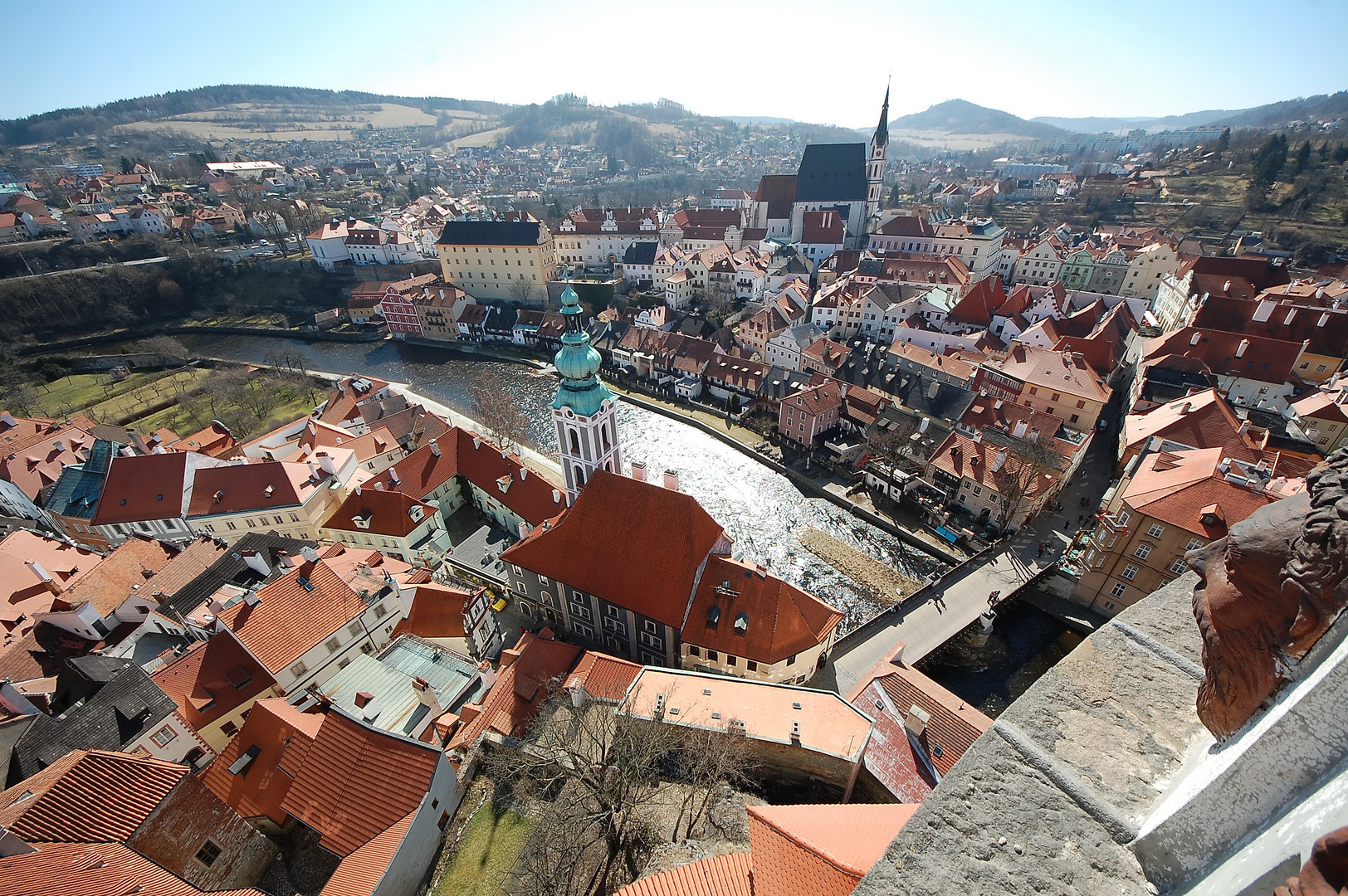 On top of Cesky Krumlov I