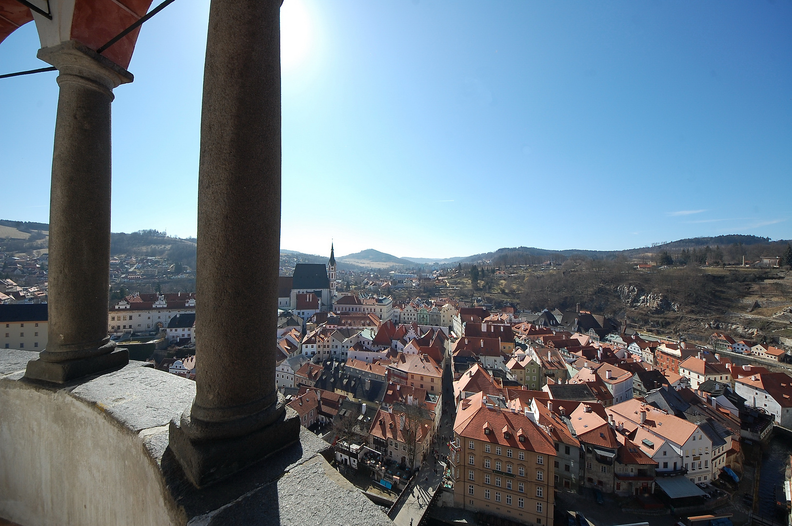 On top of Cesky Krumlov II