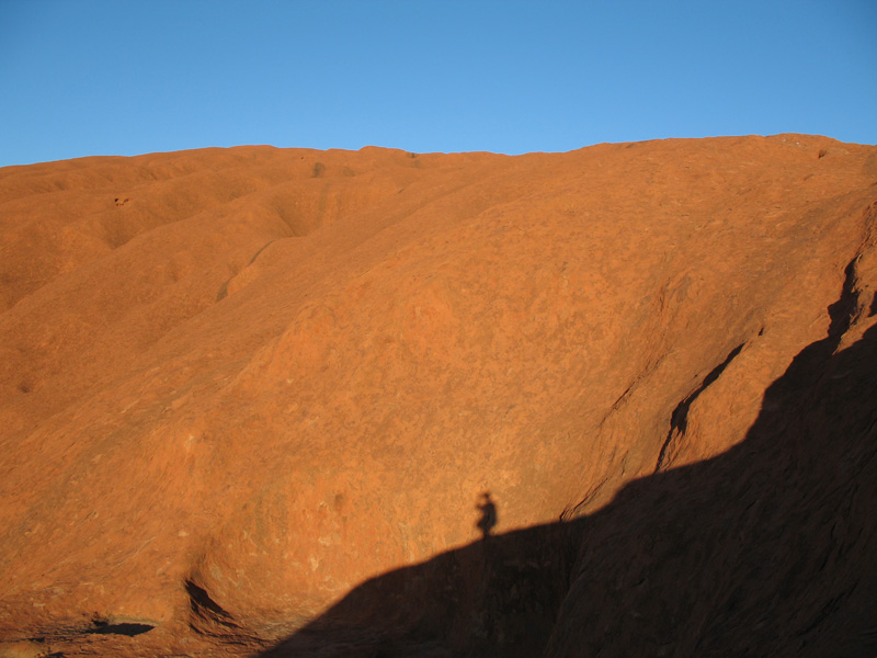 On top of Uluru