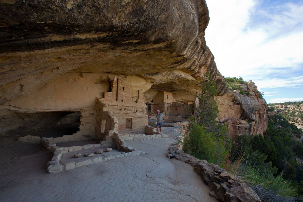 On tour im Mesa Verde