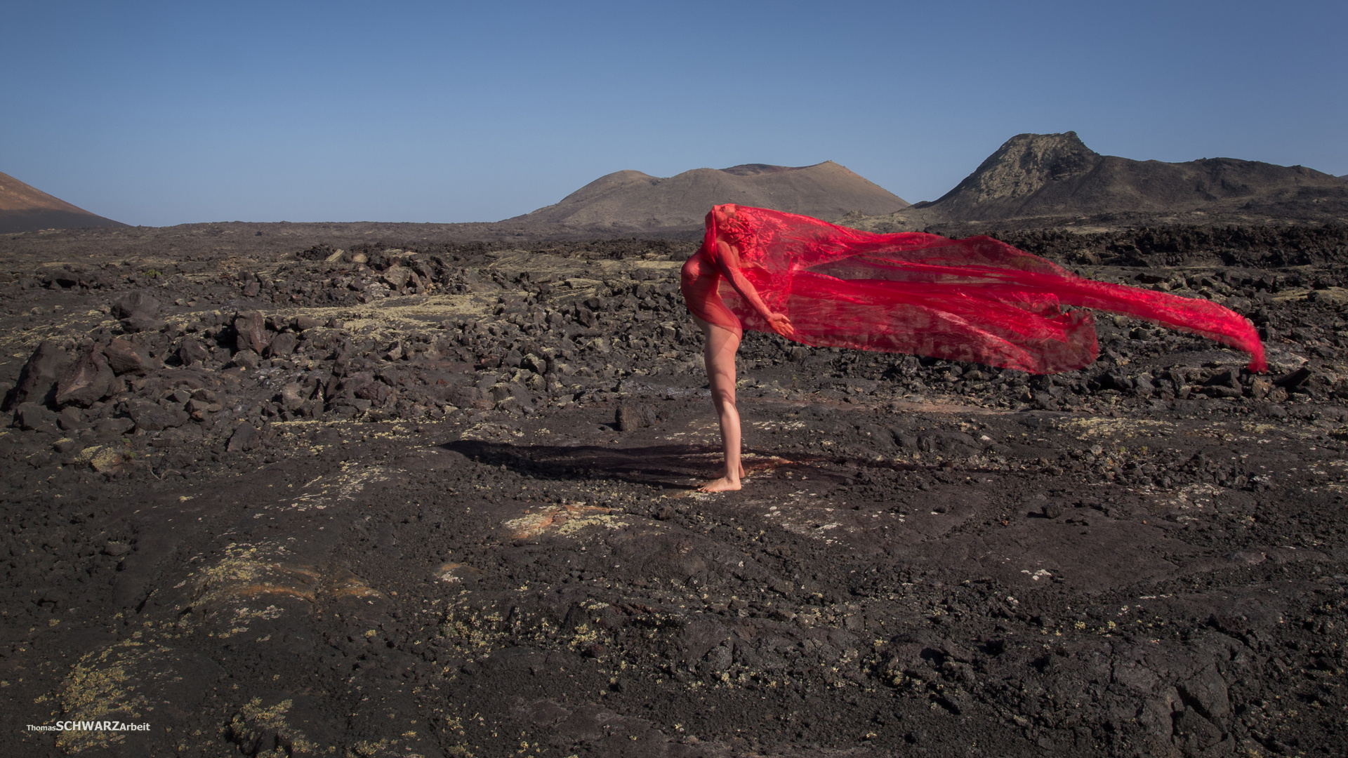 on vulcano land ...