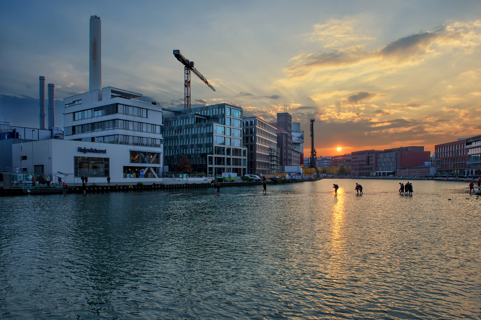 "On Water" Panorama von Ayse Erkmen