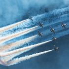 "on white clouds...Breitling Jet Team...with L-39C Albatros...at the Breitling Air Show Sion..."