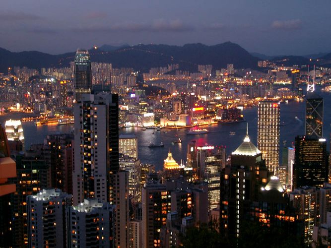 Once again - HongKong bei Nacht