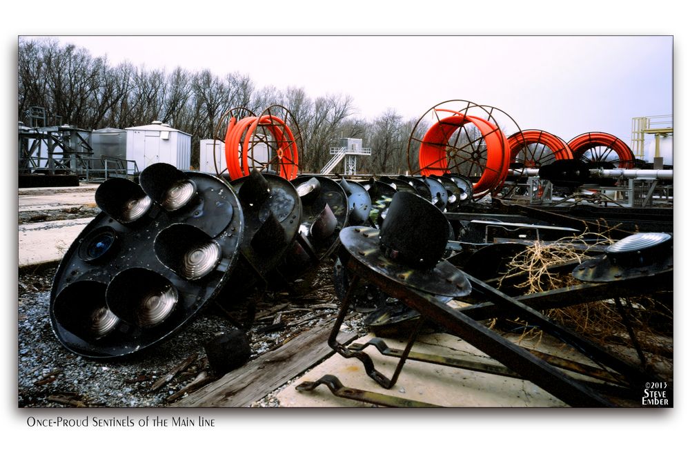 Once-Proud Sentinels of the Main Line...