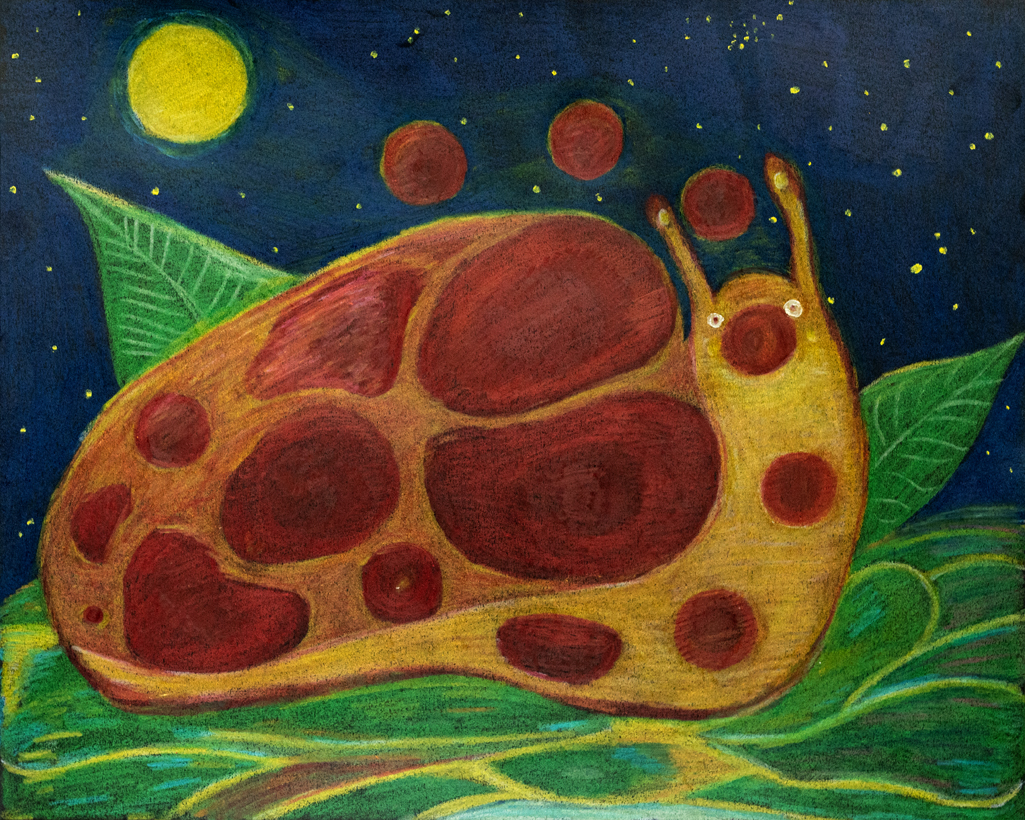 " once upon a starry night a new slurtle was born... "