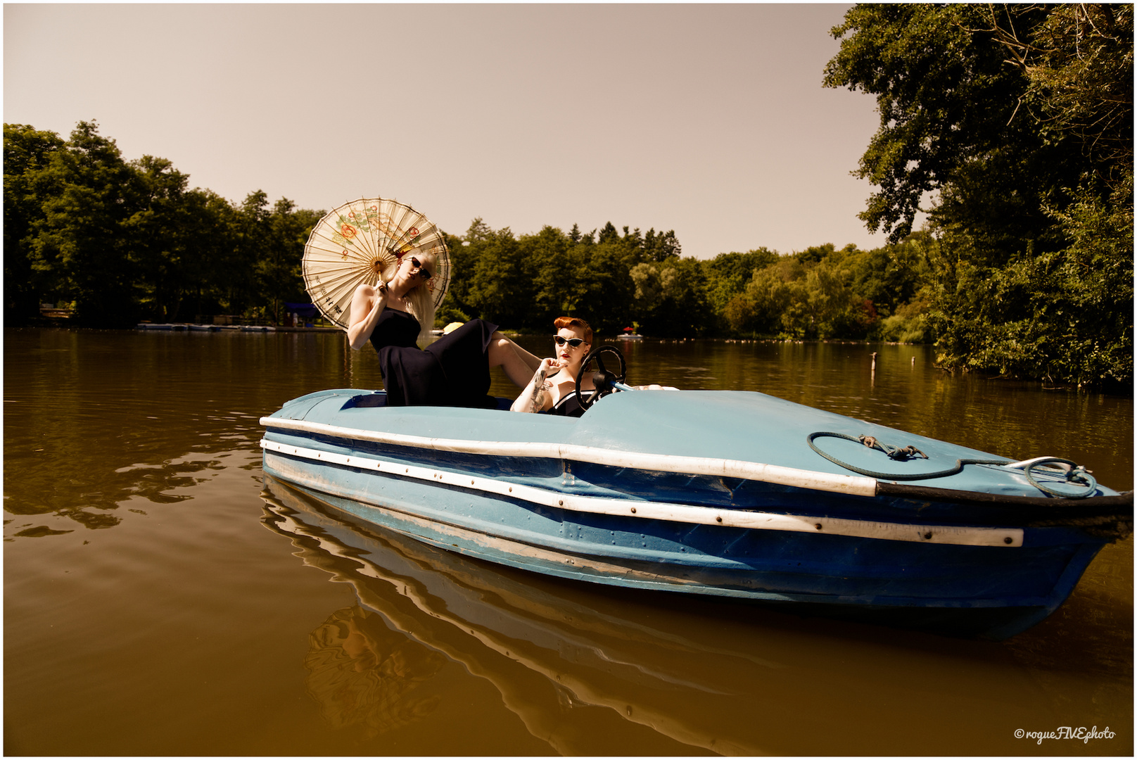 Once upon the time... ...in a boat...