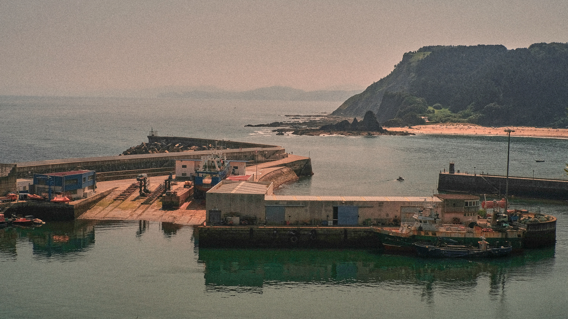 Ondarroa port.