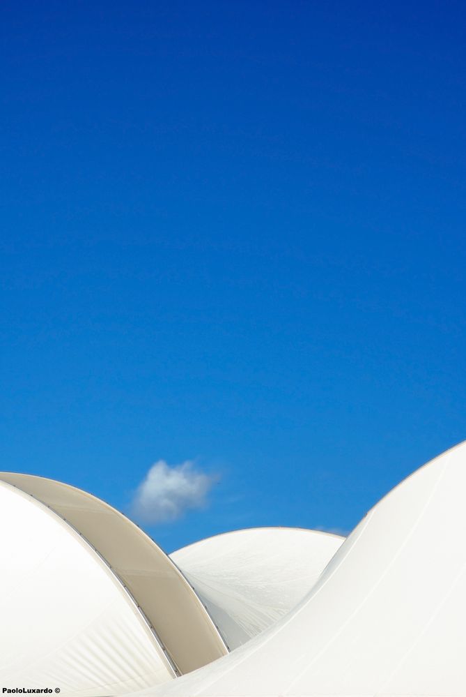 onde bianche nel cielo azzurro II