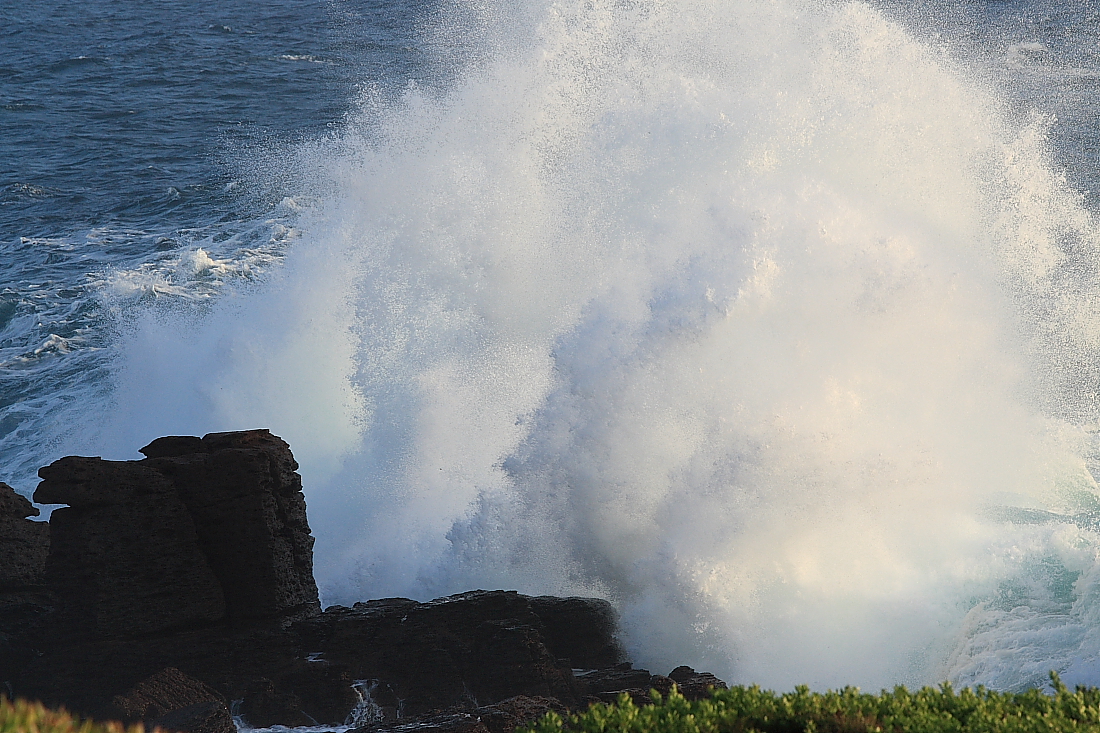 Onde e mare agitato