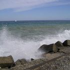 Onde sugli scogli