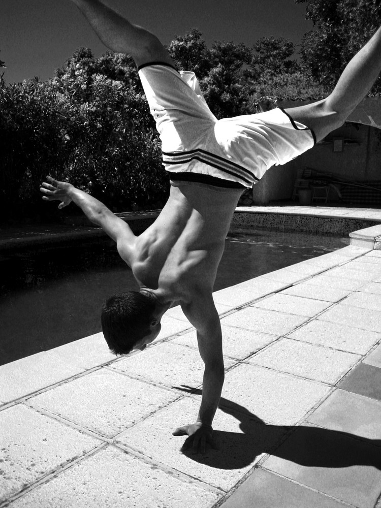 One Armed Handstand