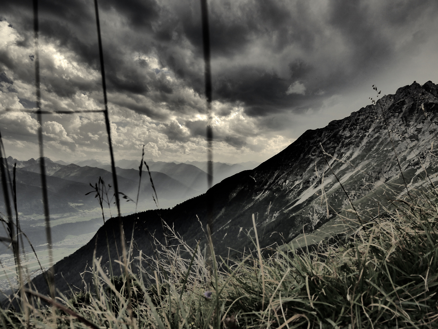 One day in the alps