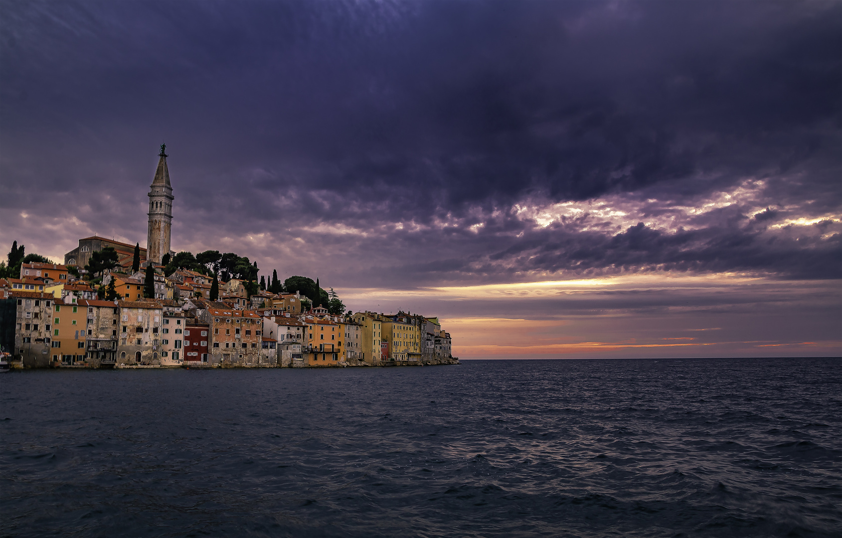 one evening in Rovinj