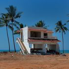 One house remaining only after the tsunami