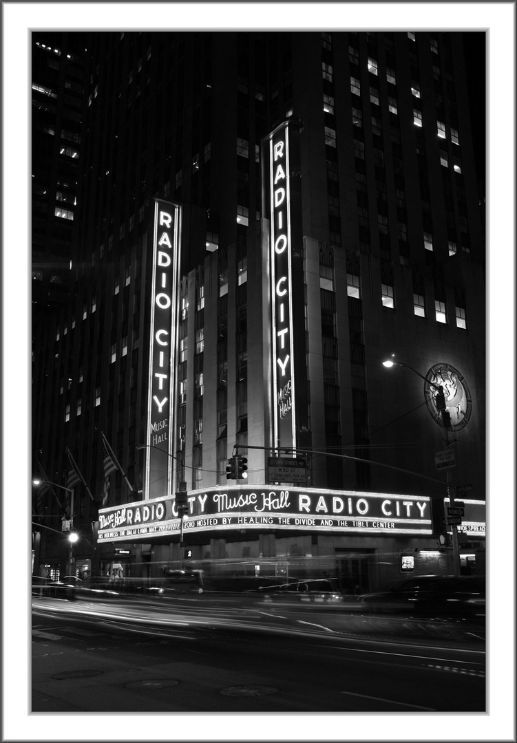 One night at the Radio City...