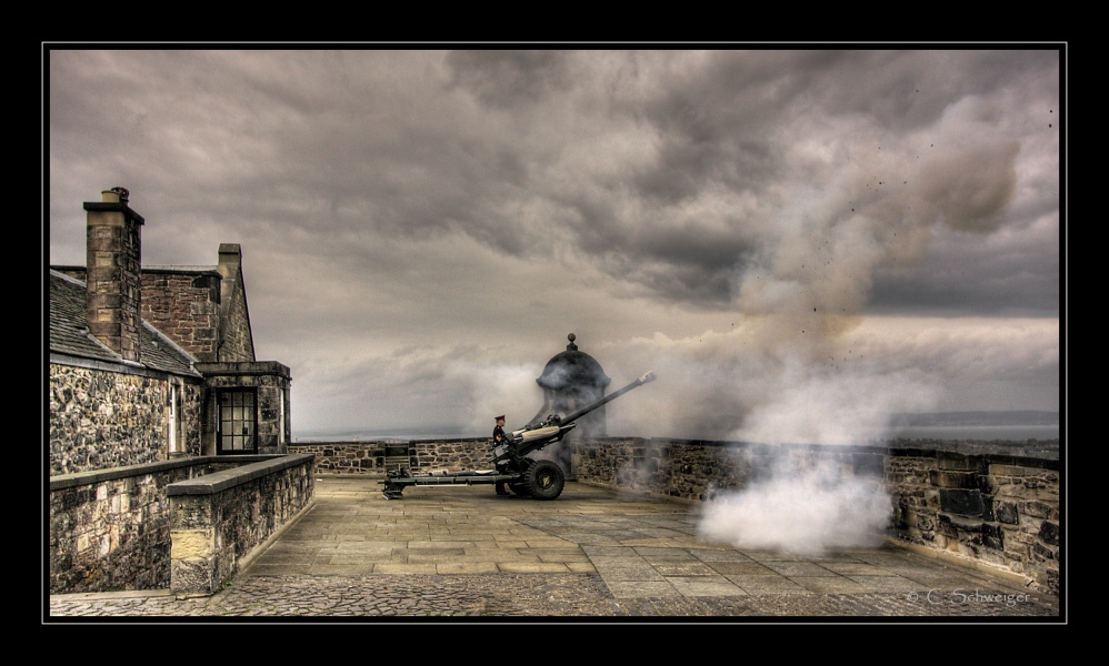 One o'clock gun - Edinburgh