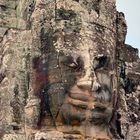 One of the 216 gigantic Bodhisattva faces in the Bayon temple complex