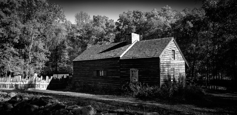 one of the early farmsteads and gardens