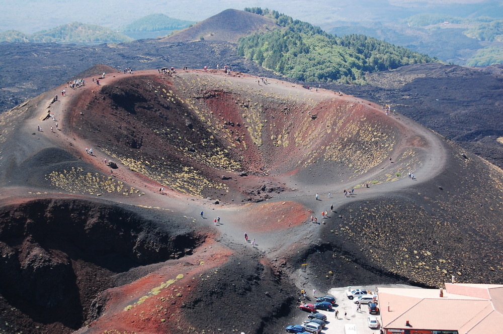 one of the Etna maars