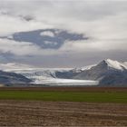 One of the glaciers in iceland