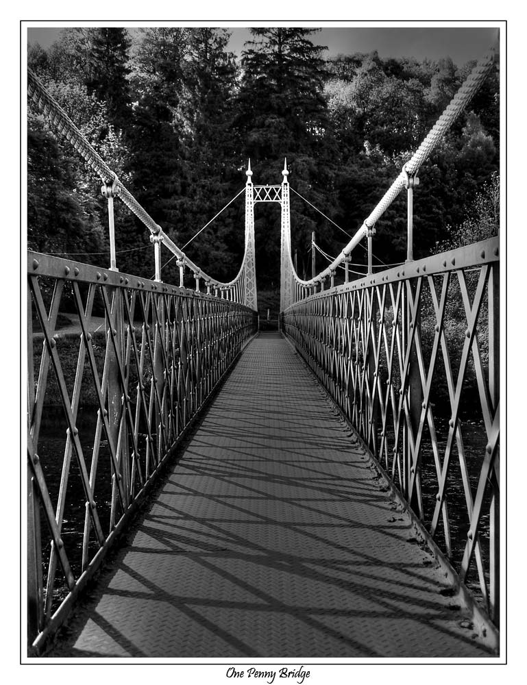 One Penny Bridge in Aberloure