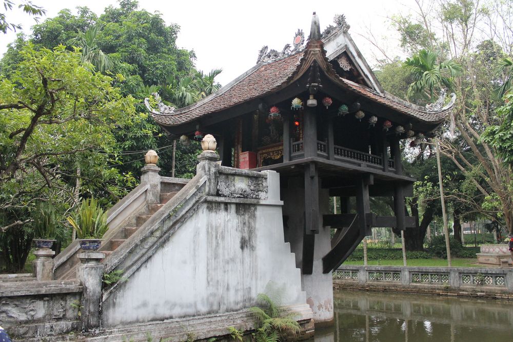 one pilar pagode Hanoi Vietnam