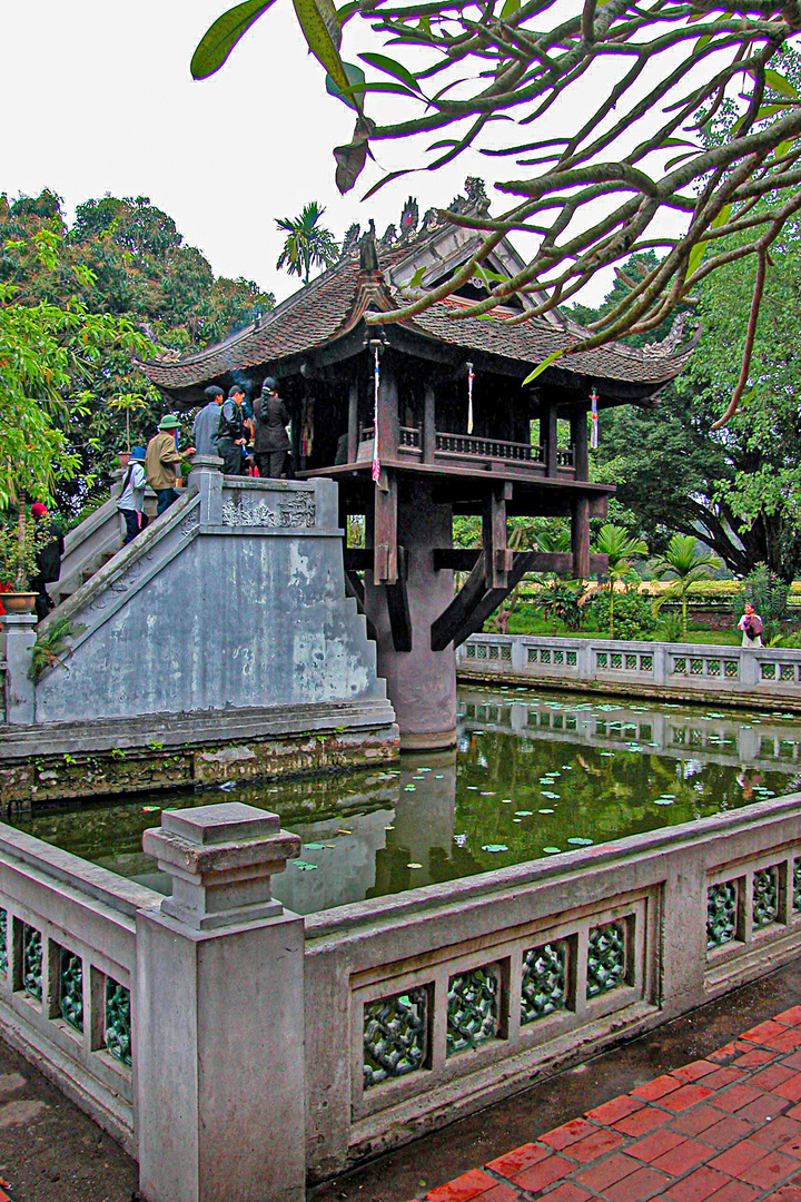 One Pillar Pagoda in Hanoi