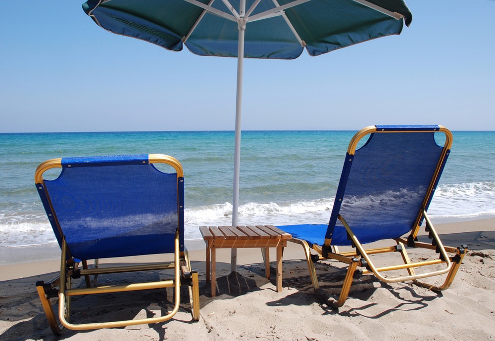 One quiet day on the beach