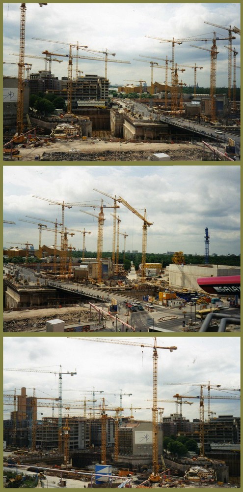 One upon a time : Potsdamer Platz Sommer 1997