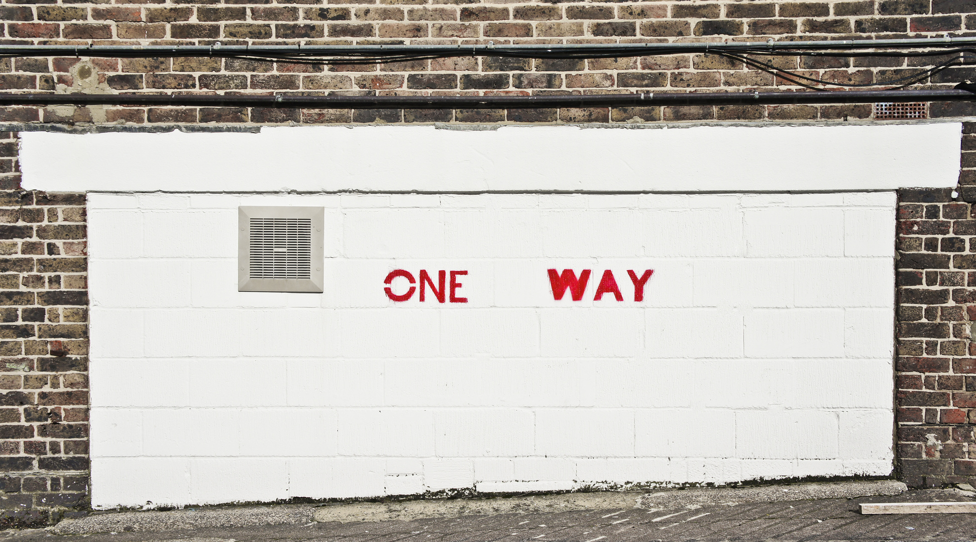 One way