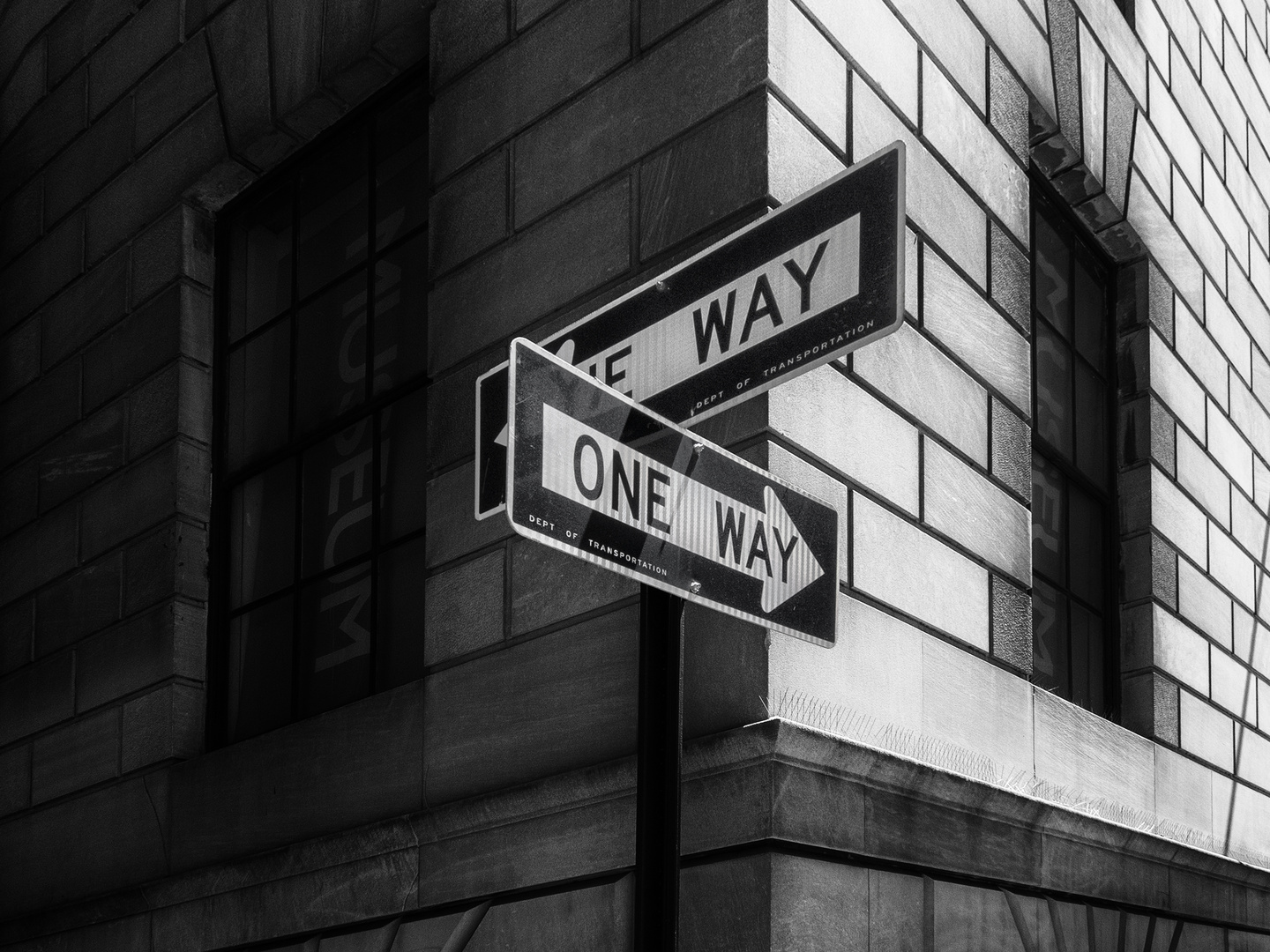 ... one way ...