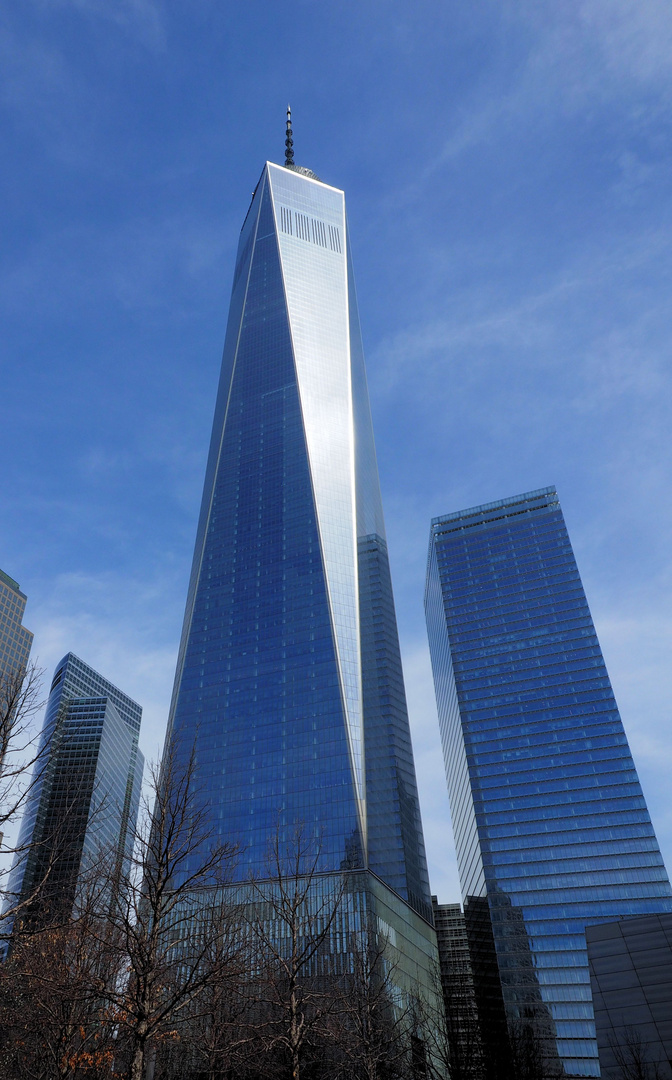 One World Trade Center zum Spiegeltag...