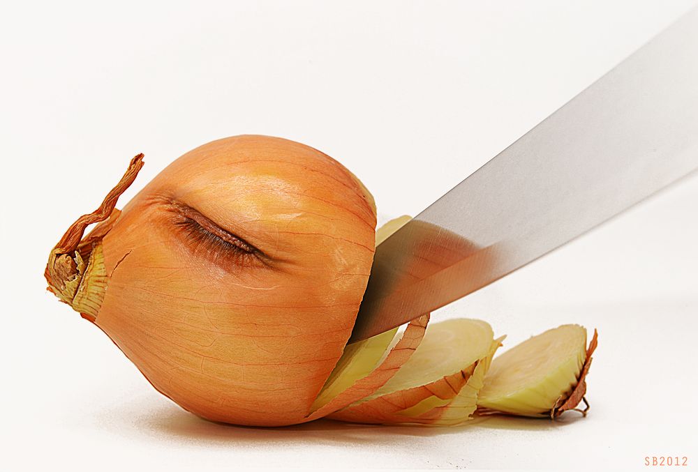 Onions don't cry!