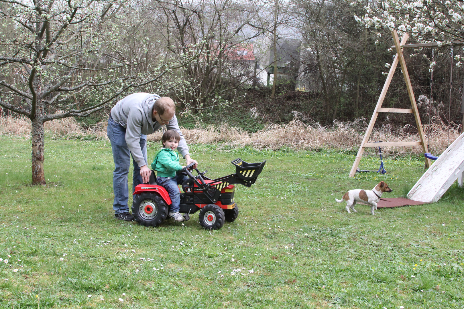 Onkel als Hilfsmotor