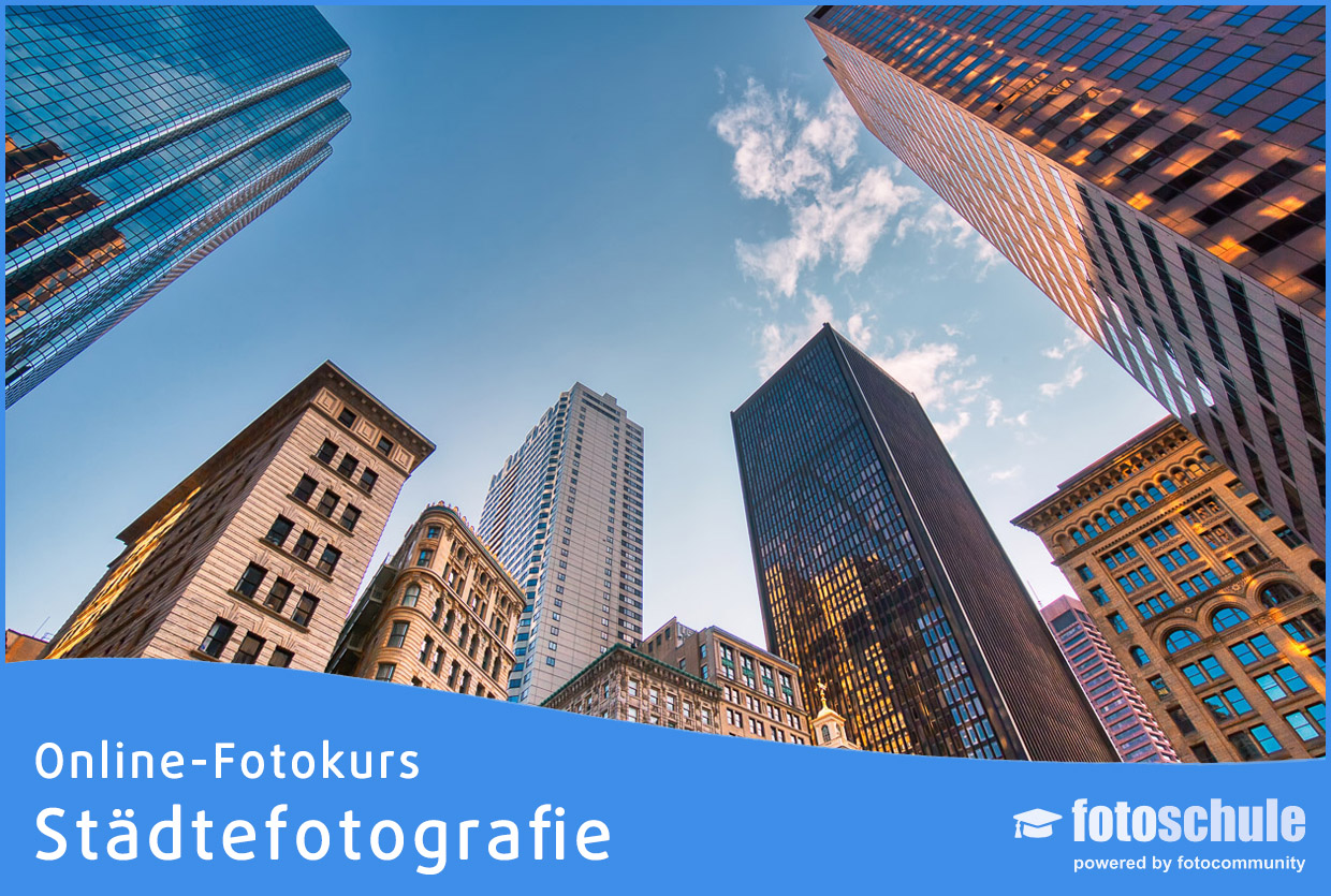 Online-Fotokurs der fotocommunity Fotoschule -  Städtefotografie – architektonisch und emotional