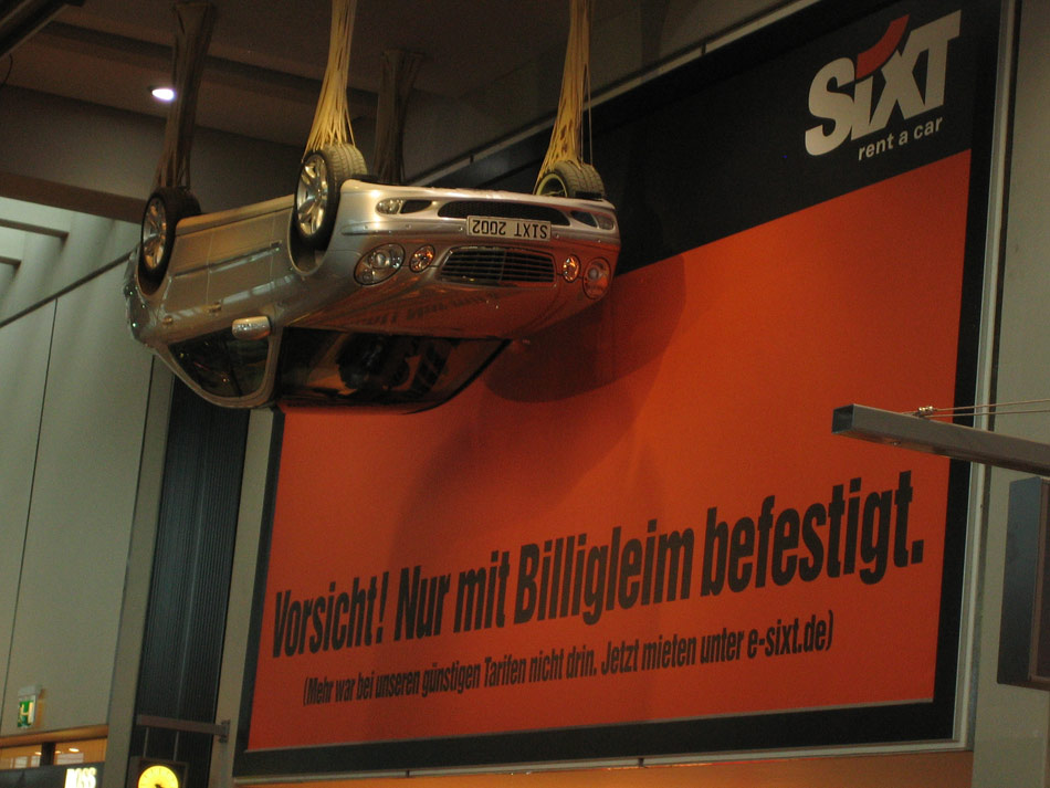 Only Sixt....