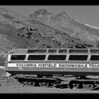 Onto the icy slopes of the Athabasca Glacier