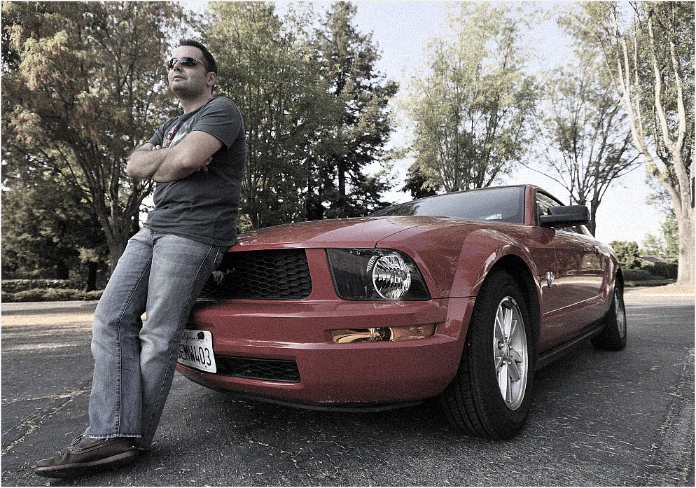 Onur und der Mustang