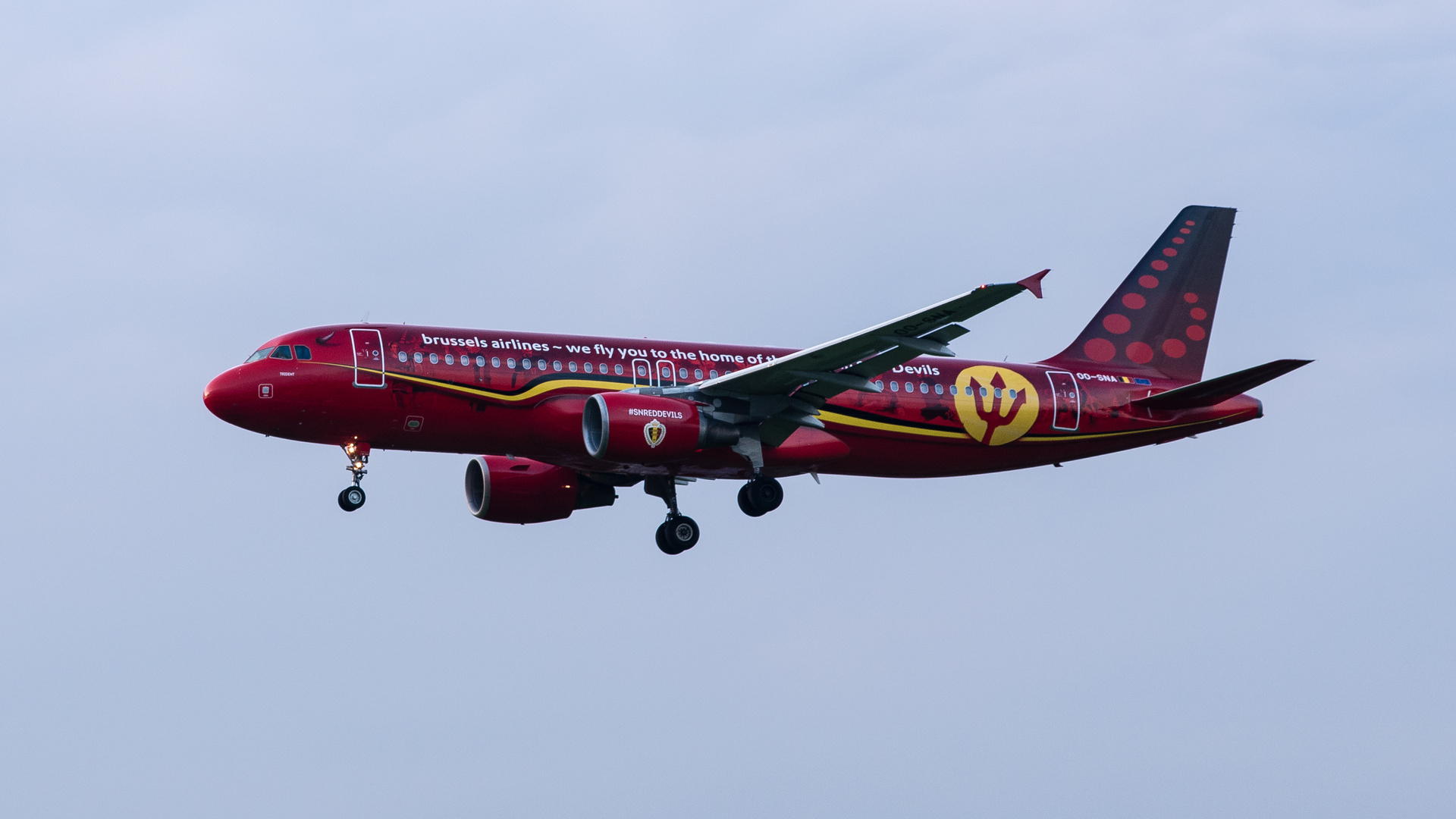 OO-SNA Brussels Airlines Airbus A320-200