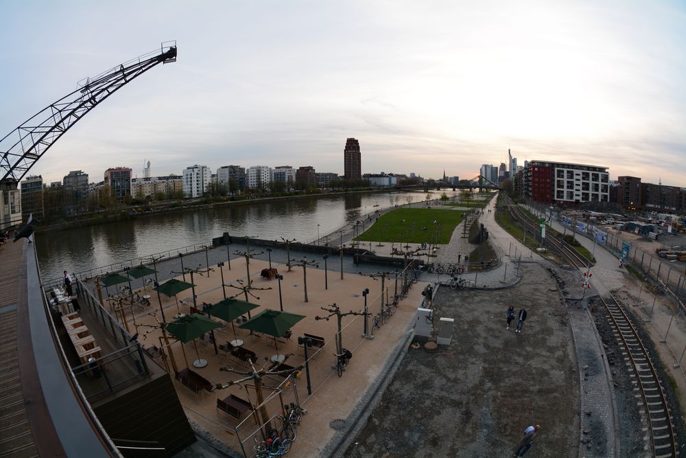 Oosten und Weseler Werft mit Sigma Fisheye 10 mm