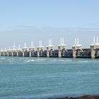 Oosterschelde-Sturmflutwehr in der Provinz Zeeland