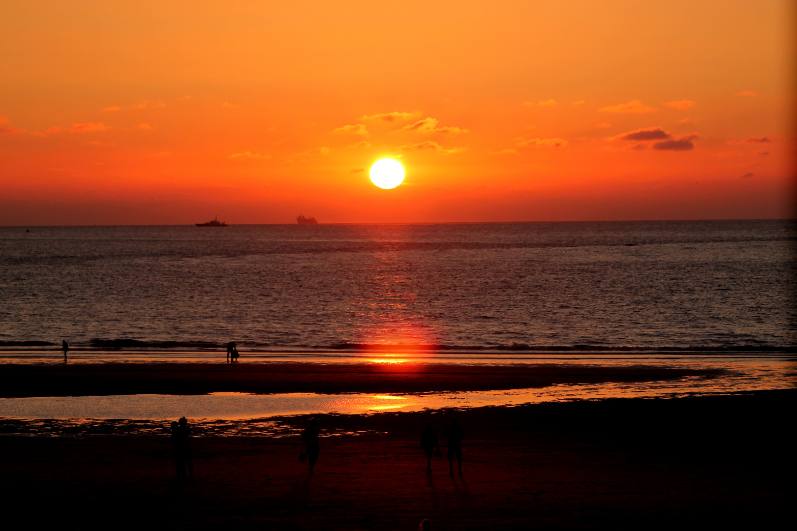 Oostkapelles Sonnenuntergang