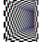 Op-Art in 3D Anaglyph