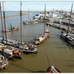 Op de Harlinger havenkraan