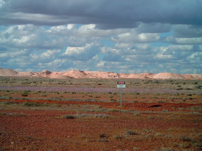 Opal Minen bei Coober Pedy