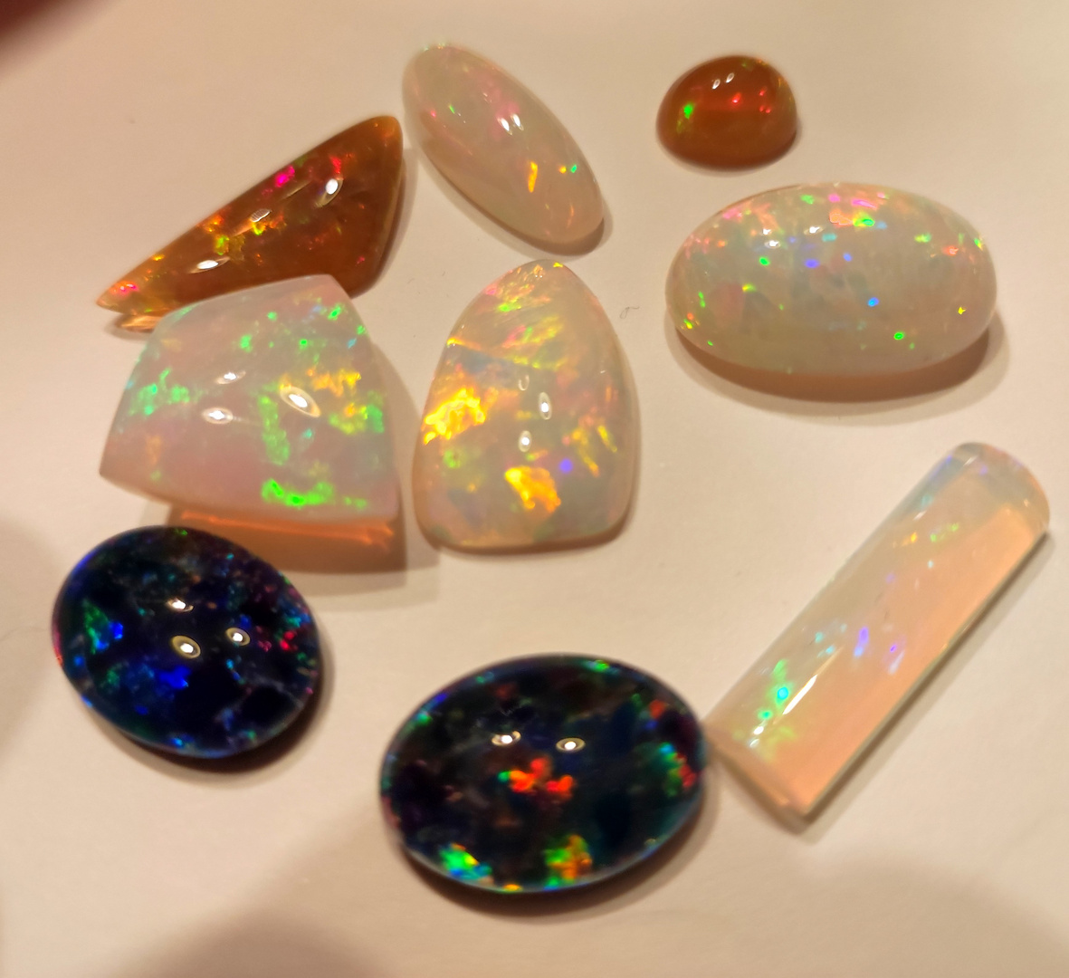 Opale aus meiner Sammlung