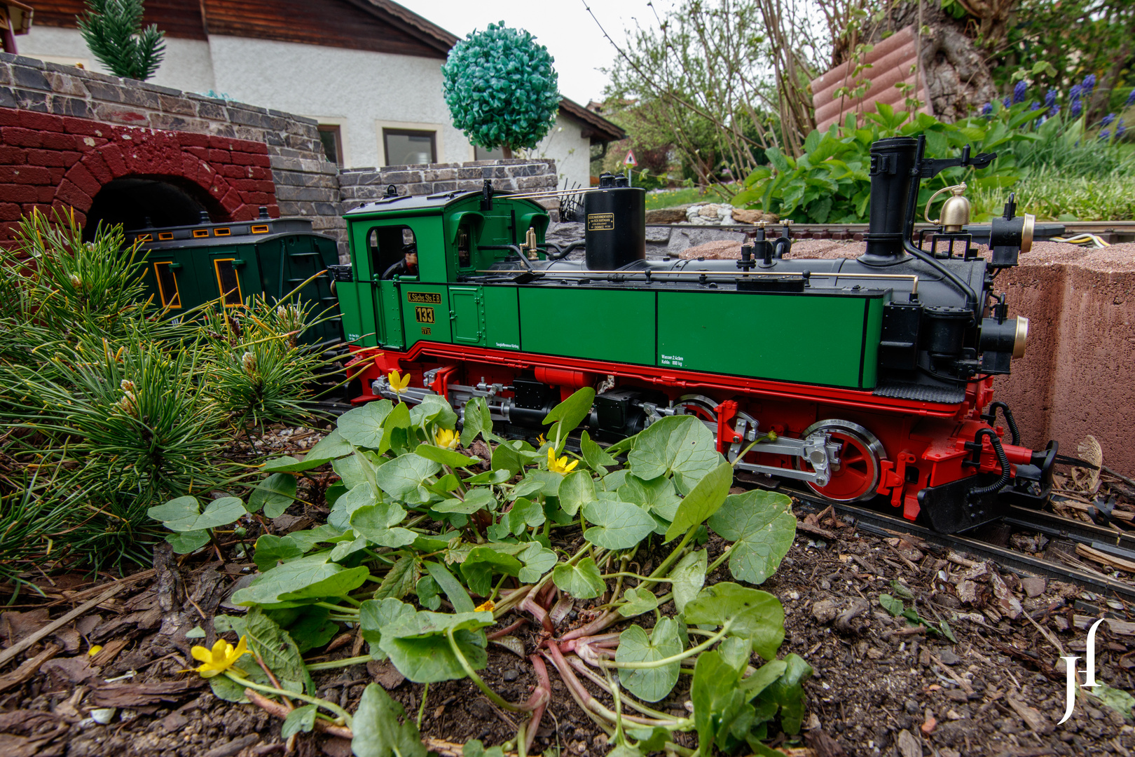 Opas Gartenbahn