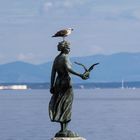 Opatija, Jungfrau mit Möwe x 2